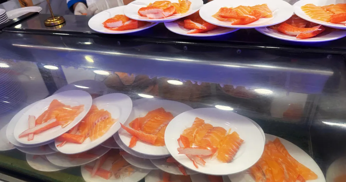 จัดเต็มแซลมอนซามิสุดพรีเมียม อร่อยมาก